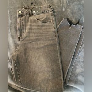 Express - FlexX Jeans - Skinny Super High Rise - Large - Black